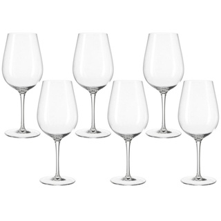 LEONARDO Rotweinglas, Glas, 6 Stück (1er Pack), 6