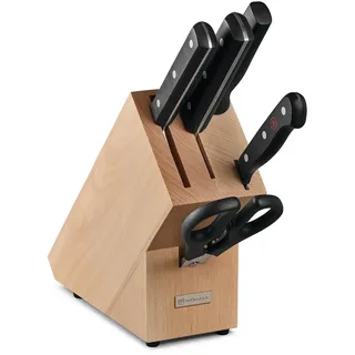 Wüsthof Gourmet Messerblock 5-tlg. Braun
