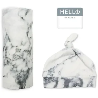 Lulujo Marmor-musselin - Multicolor - One Size