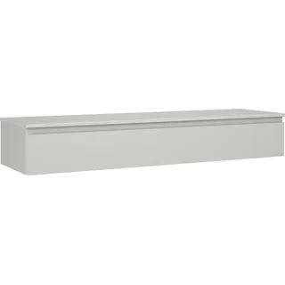 Mexen Orio Badezimmerschrank unter Waschbecken 160 cm mit Arbeitsplatte, 1 Schublade, grau matt - 91A10-16023-1-BFC62 - Grau