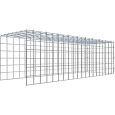 Bild Gabione, silbergrau, Maschenweite 5 cm x 5 cm