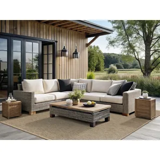 Teppich DEKOWE "Naturino Prestige", braun (camelfarben), B:133cm H:10mm L:190cm, Kunstfaser, Teppiche, Teppich, Flachgewebe, meliert, Sisal Optik, In- und Outdoor geeignet