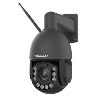 Foscam SD4H-B PTZ WLAN Kamera 4MP 2K, Dual-Band WiFi, Schwenk-/Neigefunktion - Schwarz