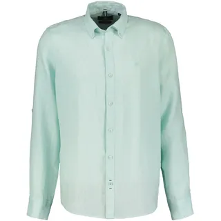 LERROS Langarmhemd »LERROS Lässiges Herren Leinenhemd, Langarm« Lerros LIGHT SEA BLUE XXL