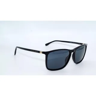 Hugo Boss BOSS 0665/S/IT Black gold 57/16/145 Herren Sonnenbrillen - Schwarz