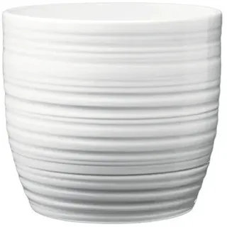 Blumentopf Soendgen Bergamo Keramik Ø 19 cm H 18 cm weiß