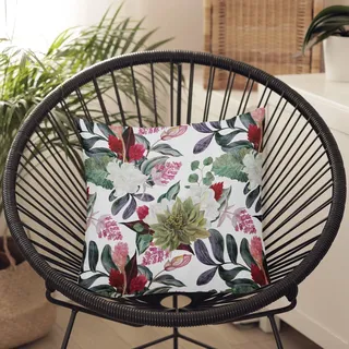 Belum Kissenbezug aus Harz, Modell 0318-105, Größe 50 x 50, Kissenbezug, 100% Bio-Baumwolle, Harz-Finish