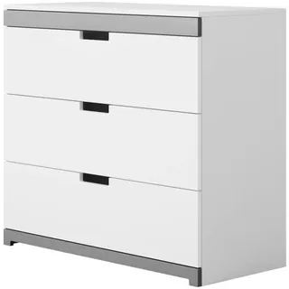 raumhirsch furniture Kinderkommode Tomi 100 x 90 x 45 cm Holzwerkstoff weiß