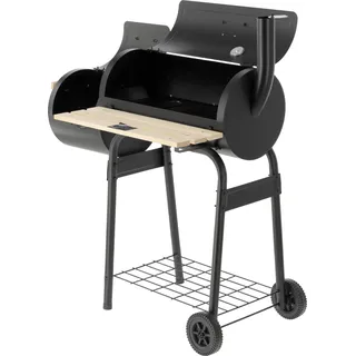 Lund Holzkohlegrill mit Räucherofen 60X30Cm