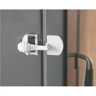 BabyDan Refrigerator lock on / off 2 pcs white