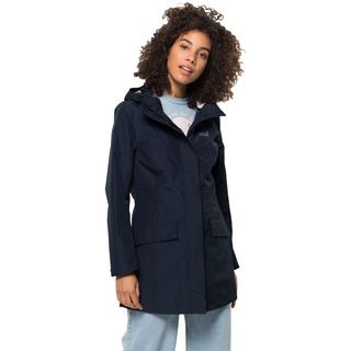 Jack Wolfskin Damen Cape York Paradise Coat W Mantel, night blue, S EU