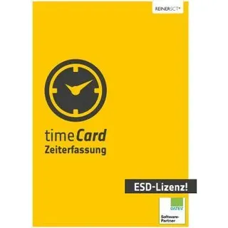 REINER SCT timeCard 10 Zeiterf. Erw. 25 MA 1 Jahr Laufzeit