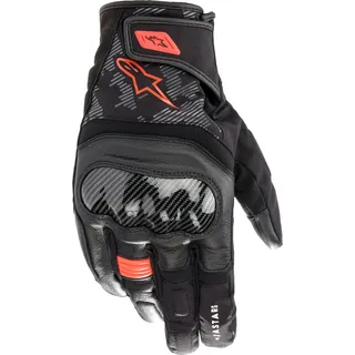 Alpinestars Smx Z, Handschuhe - Schwarz/Neon-Rot / XL