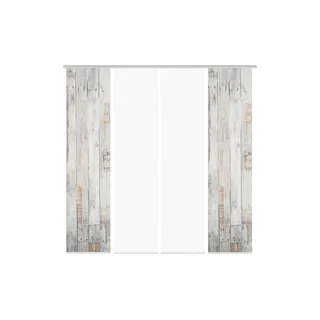 Vision S Schiebevorhang ¦ creme ¦ Synthetik ¦ Maße (cm): B: 60 H: 260