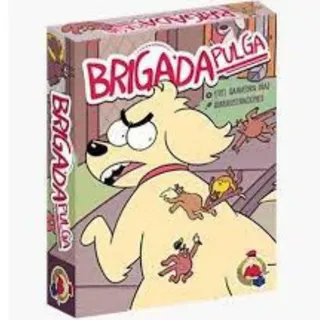 Enpeudejoc edicions Flohbrigade | Kartenspiel | Sei der stärkste Floh und erreicht die andere Seite der Stadt | 2-5 Spieler | Spanisch | Thema: Tiere