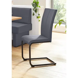 Home Affaire Freischwinger Nils Polyester grau 2er Set