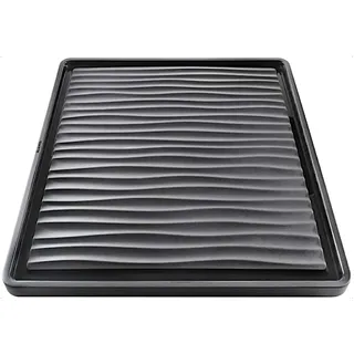 Blanco Wellentropf 432 x 382 mm schwarz / grau