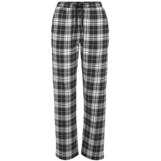 VIVANCE DREAMS Pyjamahose Damen schwarz-weiß kariert Gr.32/34