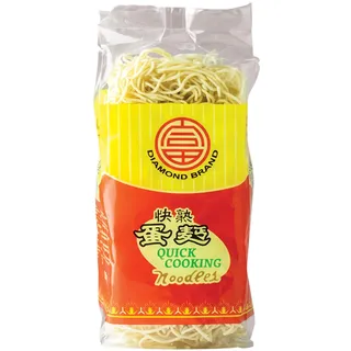 DIAMOND Quick Cooking Nudeln mit Ei, schnelle Nudeln aus Weizenmehl für Bratnudeln & Beilagen - 1 x 500 g