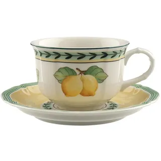 Villeroy & Boch Teetasse mit Untertasse 0,13 l Bunt
