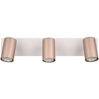 Trio MARLEY 3-flammig braun Metall 9x15x48 cm