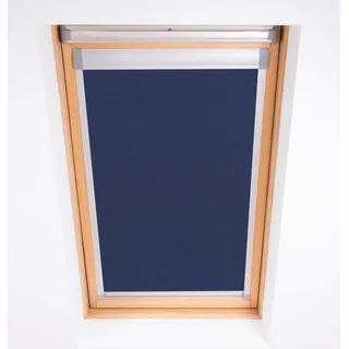 Bloc Skylight Rollo 6 (78/118) für Fakro Dachfenster Blockout, Marineblau