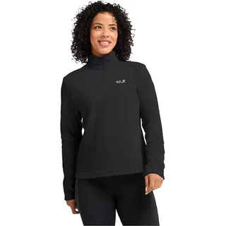 Jack Wolfskin Taunus 100 Halbreißverschluss-sweatshirt Schwarz L