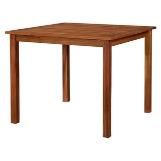 Gartentisch, Balkonmöbel, Wetterfest, Garten Tisch, Balkontisch, Terrassentisch, Gartenmöbel, Garten Tisch, Tisch Für Garten, 85x85x74 cm Akazie Massivholz