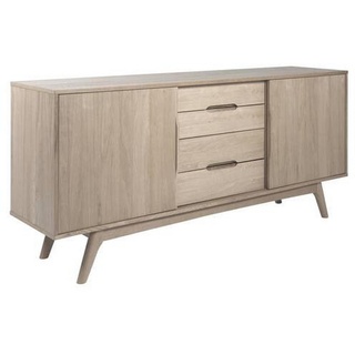 Actona Sideboard Eiche Bianco, & 180x84x44 cm