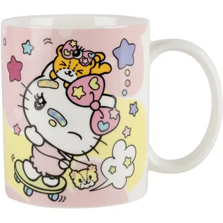 KONIX Tasse Hello Kitty Skate 0,32 l Weiß