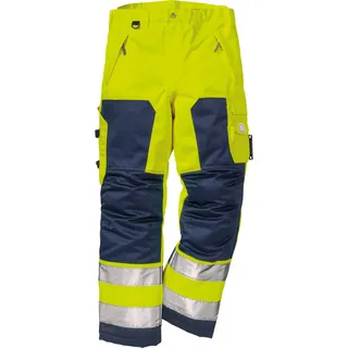 High Vis Winterhose Kl. 2 2034 PP -  L / Warnschutz-Gelb / Marine