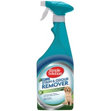 Simple Solution Pet Stain and Odour Remover | Enzymatischer Reiniger mit Pro-Bakterien Reinigungskraft |Rainforest Fresh 750ml