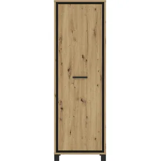 Forte Trondheim Garderobenschrank 64 x 41,5 x 199 beige