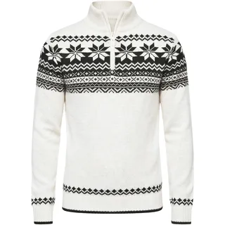 Brandit Textil Troyer Norweger Weiß 2XL