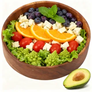Dekoschale Salatschüssel aus Akazienholz, Holzschale Deko Obstschale Holz, Längliches Deko Brett Serviertablett Tischdekoration Holzablage Schlüssel Schale für Obst, Salate, Dip (Rund 20cm)