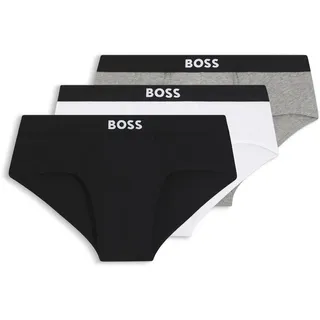 Hugo Boss Herren Slip aus Baumwolle, 3er-Pack | Herren Slip, bequeme Passform, ideal für den Alltag, bequeme Unterwäsche, Markenslip