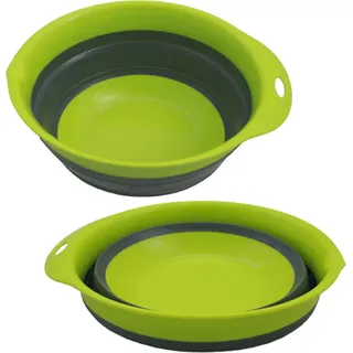 Schüssel Salatschüssel Rührschüssel Faltschüssel Silikon faltbar Camping Caravan 1,5 Liter