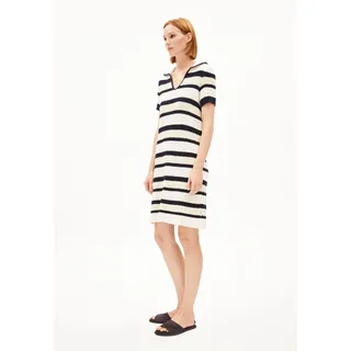 PAOLINAA CROCHET |  Strickkleid aus Bio-Baumwolle - mehrfarbig (L)