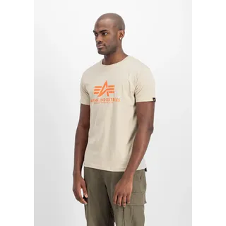 Alpha Industries Basic T-Shirt beige 3XL