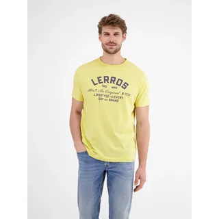 Lerros Sommerliches T-Shirt faded gelb S