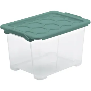 Rotho Aufbewahrungsbox EVO SAFE 39,5 x 23 x 28,5 cm 1-tlg. grün
