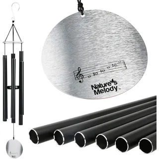 NATURE'S AT36BK MELODY - Aureole Tunes Klangspiel ca. 36 Zoll/ca. 91 cm, schwarz