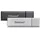 USB-Stick USB 2.0, Silber und anthrazit Doppelpack