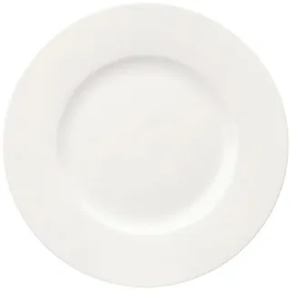 Villeroy & Boch - Weißer Frühstücksteller, Einfach, Rund, Porzellan, Spülmaschinengeeignet, 216 mm, 1 stück
