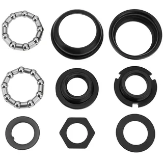 Create idea 1 Satz Fahrrad-Tretlagerschalen-Set Carnk 5/16x9 24TPI BMX Cruiser-Bike-Set Kompatibel mit BMX Kompatibel mit Cruiser-Bike Fahrrad Schwarz