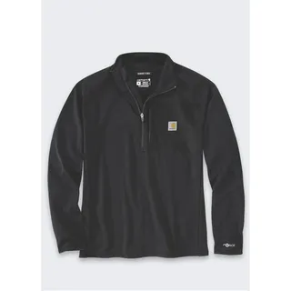 CARHARTT Half-Zip T-Shirt langarm schwarz XXL