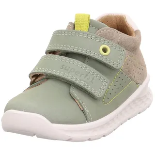 superfit Baby Jungen Breeze Sneaker, HELLGRÜN/BEIGE 7510