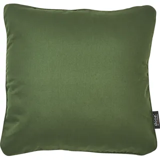 done.® »Uni« unifarben, Reißverschluss, Kissenhüle ohne Füllung, 1 Stück grün
