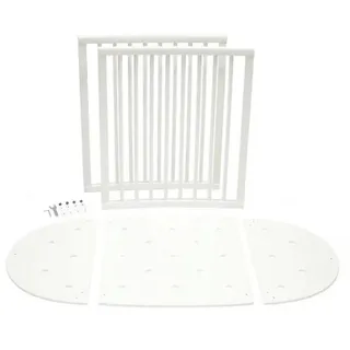 Stokke Umbauseiten , Weiß , Holz , Buche , massiv , 44.5x47 cm , Babymöbel & Kindermöbel, Babyzimmer, Babybetten