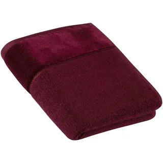 Vossen Handtuch , Beere , Textil , Uni , 50x100 cm , Made in Austria, Oeko-Tex® Standard 100 , saugfähig, Aufhängeschlaufe, angenehm weich, hochwertige Qualität, Bordüre, schadstoffgeprüft , Heimtextilien, Badtextilien, Handtücher